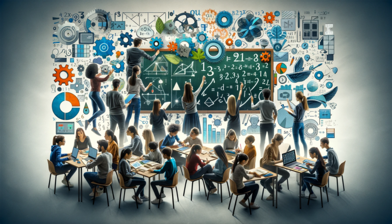 DALL·E 2024-01-12 06.52.02 - An image suitable for a blog article about innovative and inclusive strategies for assessing mathematical competencies in education. The image should